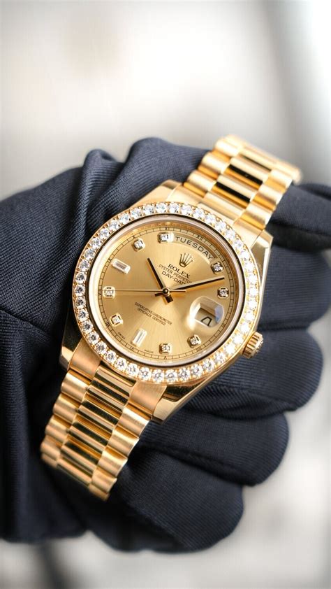 gold rolex day date watch|rolex day date price list.